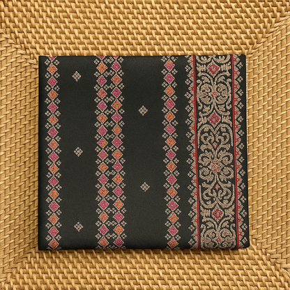 Black Karandi Embroidered Shawl