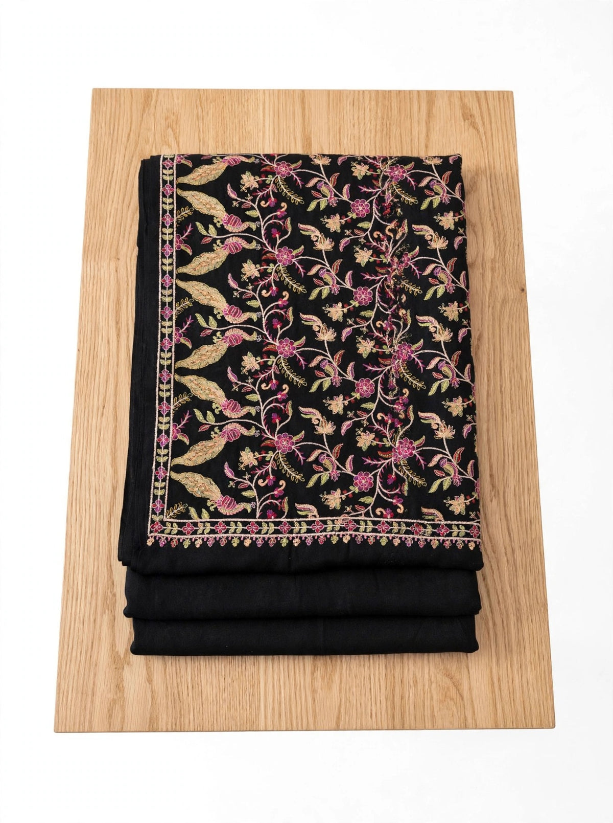 Pashmina Shawl with Papier Mâché Embroidery