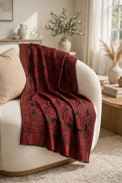 Kani weave shawl