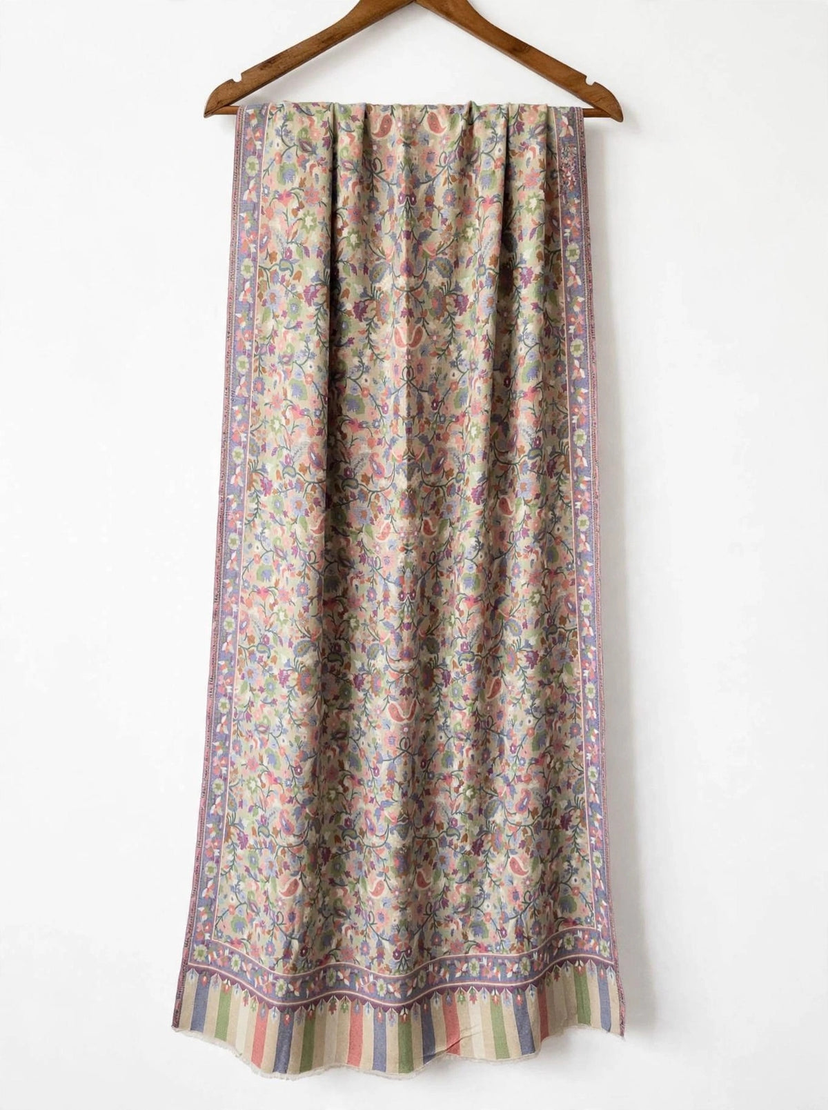 Kani weave shawl