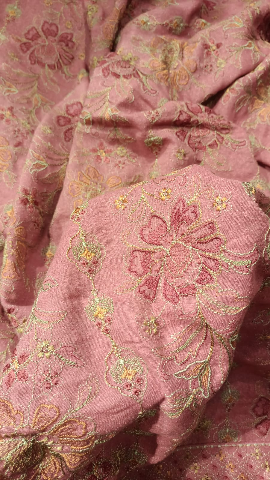 Karandi Embroidered Shawl