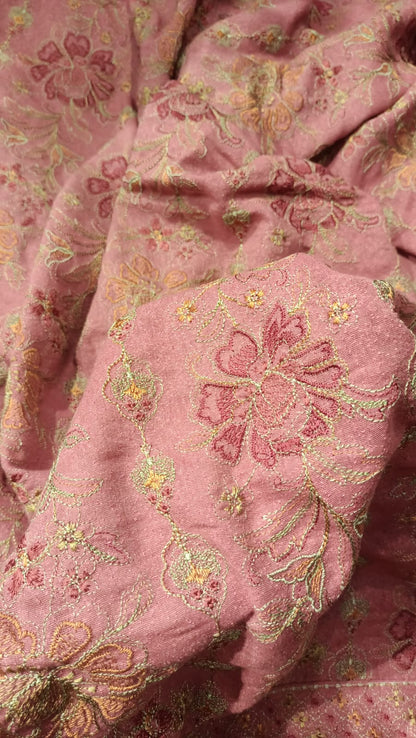 Karandi Embroidered Shawl