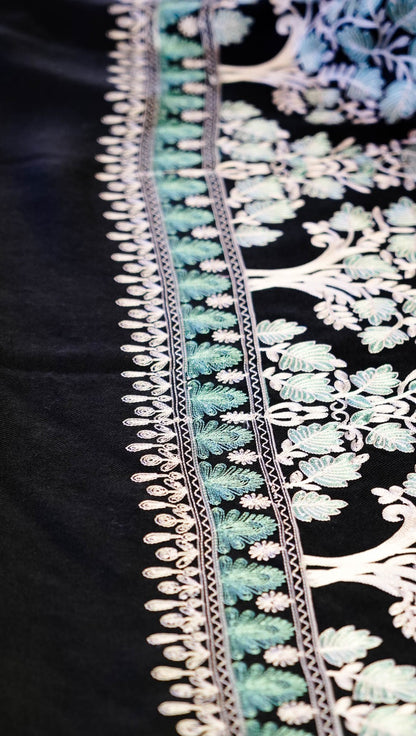 Pashmina Shawl Tree Motif Design