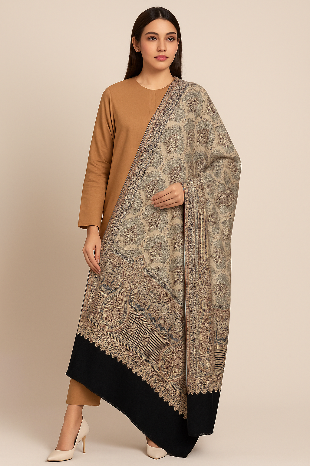 Printed Pashmina Shawl