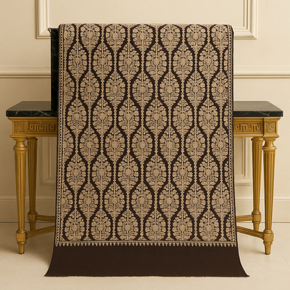 Luxury Aari Embroidered Pashmina Shawl – Timeless Elegance