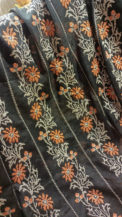 Karandi embroidered Shawl