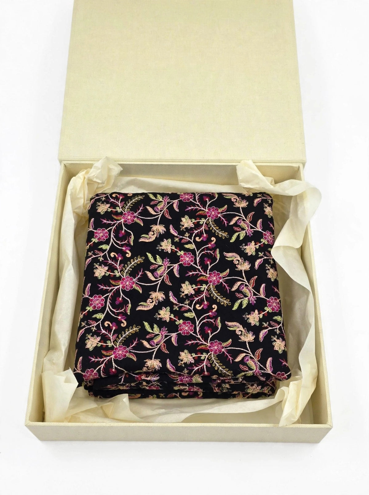 Pashmina Shawl with Papier Mâché Embroidery