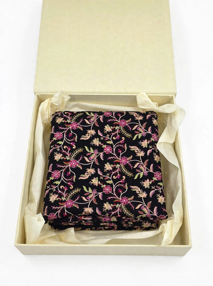 Pashmina Shawl with Papier Mâché Embroidery