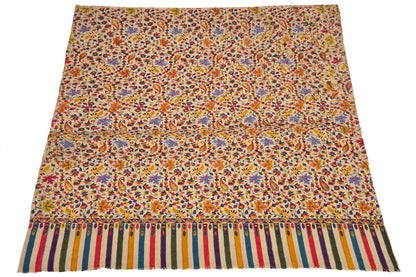 Kalamkari printed Floral & Paisley Pattern Wrap