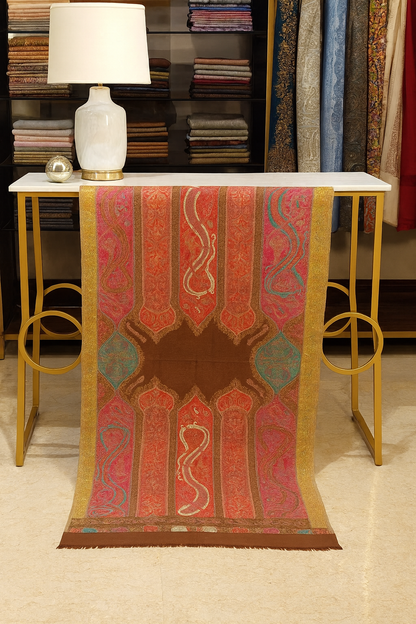 Luxury Kani Pashmina Shawl – Handwoven Heritage