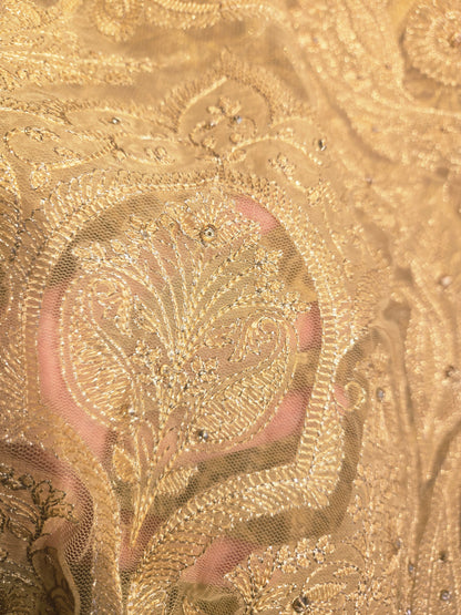Cream Embroidered