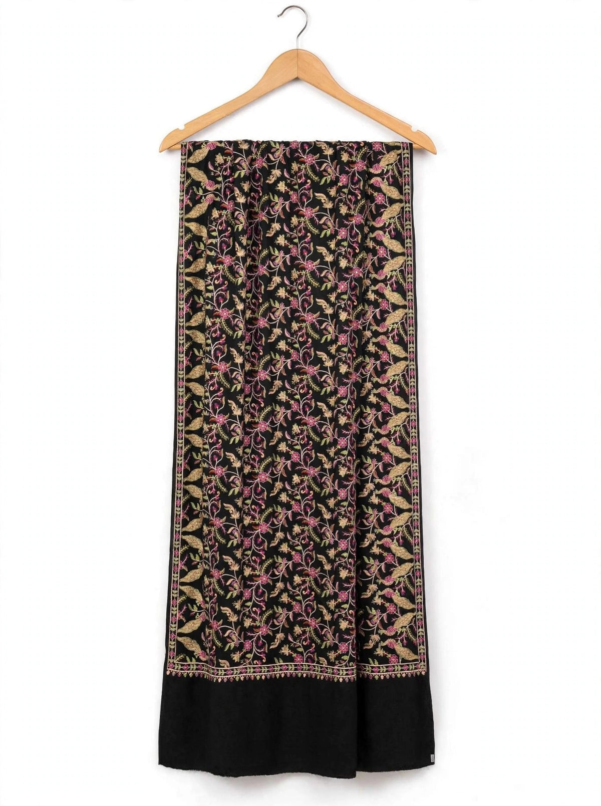 Pashmina Shawl with Papier Mâché Embroidery