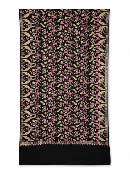 Pashmina Shawl with Papier Mâché Embroidery