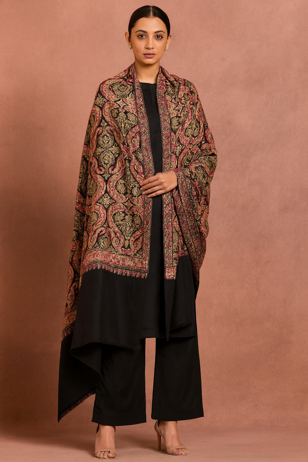 Luxury Pashmina Paisley Shawl