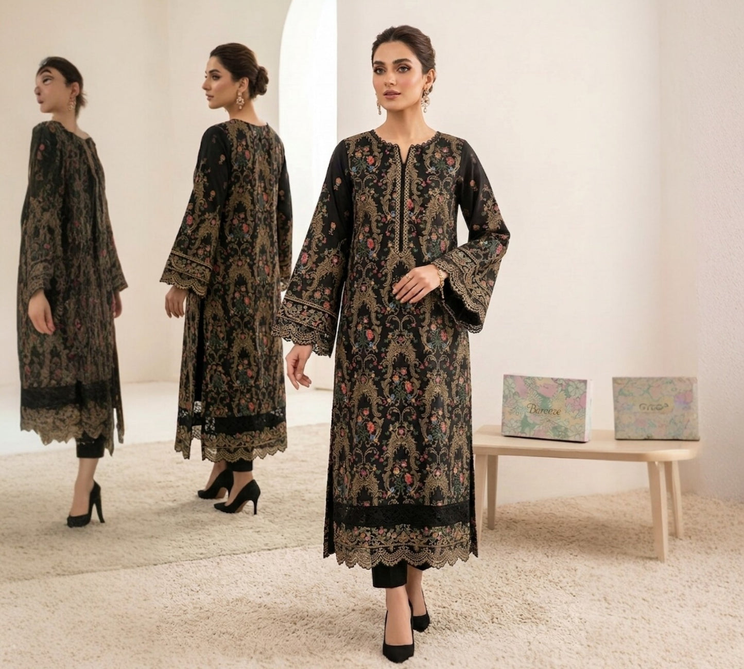 Floral chintz