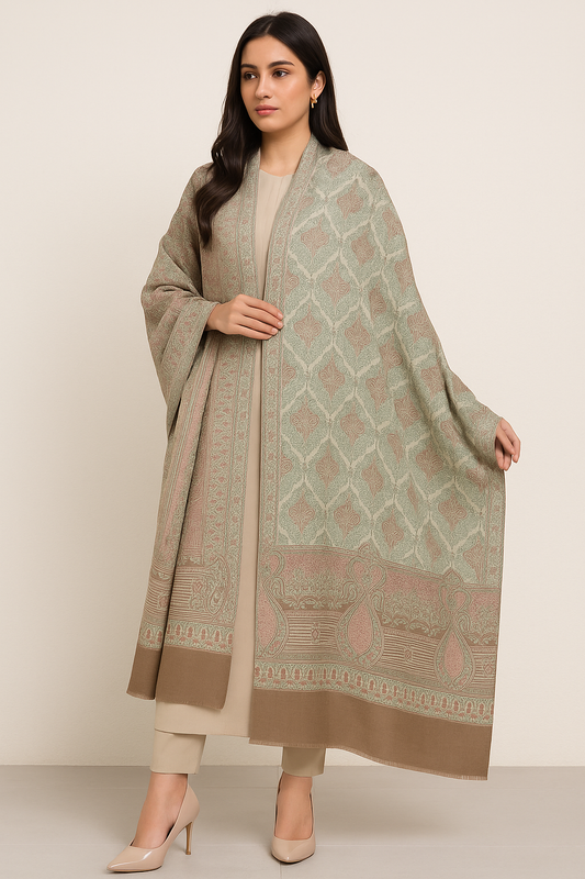 Luxury Pashmina Shawl  Timeless Elegance