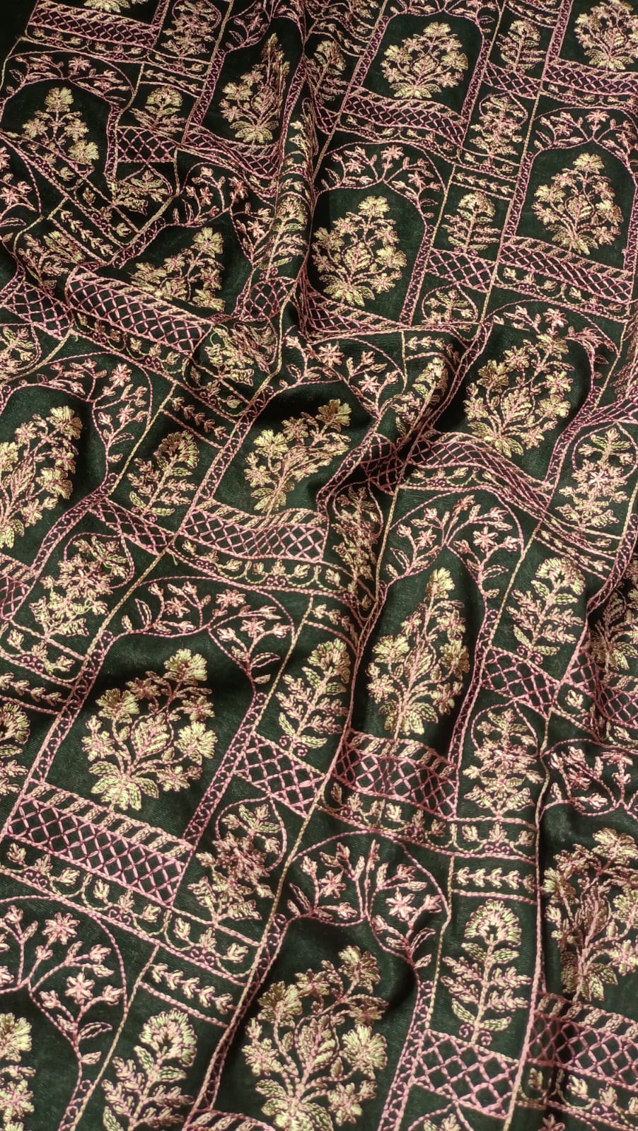 Karandi Embroidered Shawl