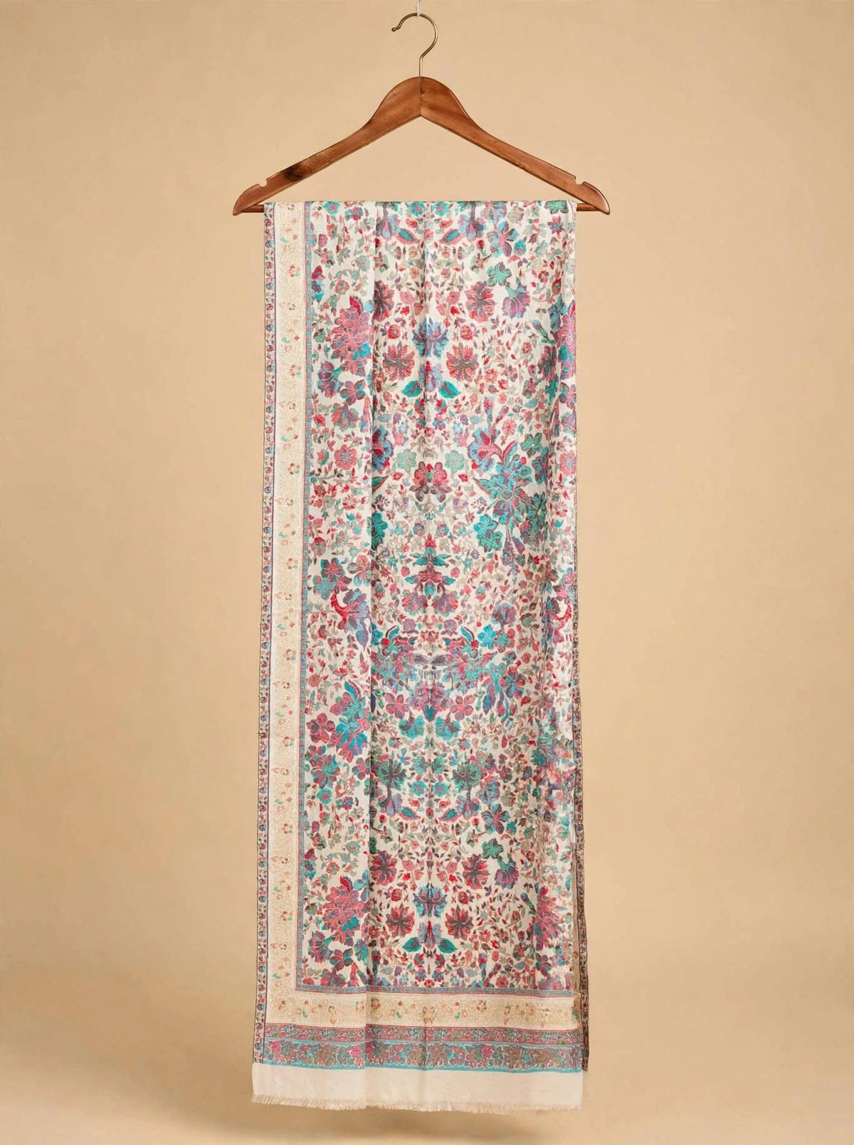 Kani weave shawl