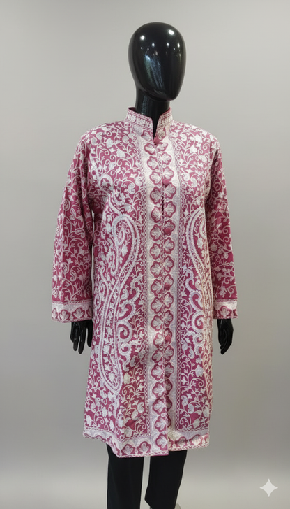 Embroidered  Silk Jacket