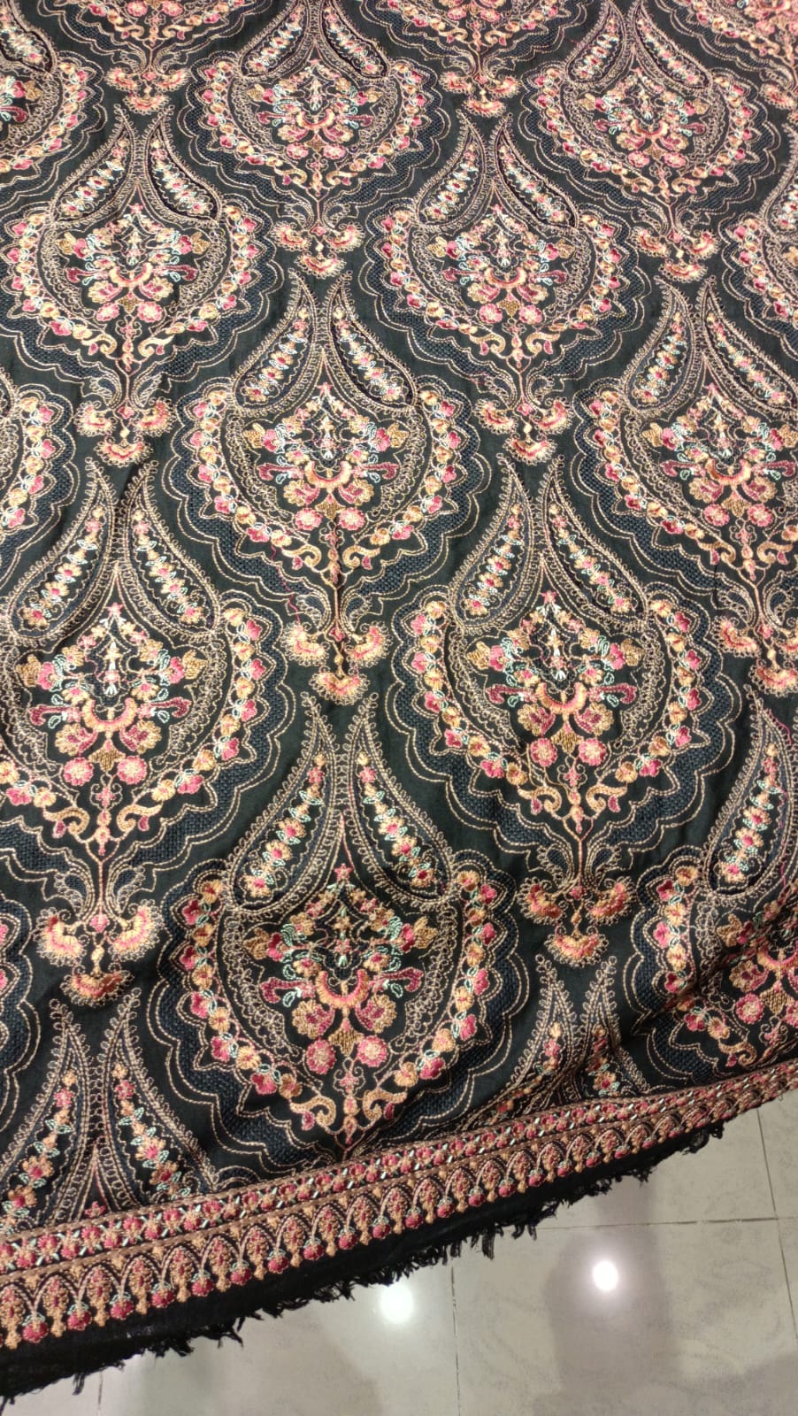 Timeless Elegance: The Karandi Embroidered Shawl