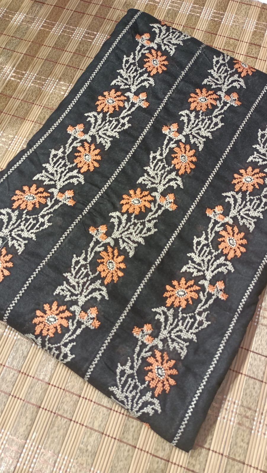 Karandi embroidered Shawl